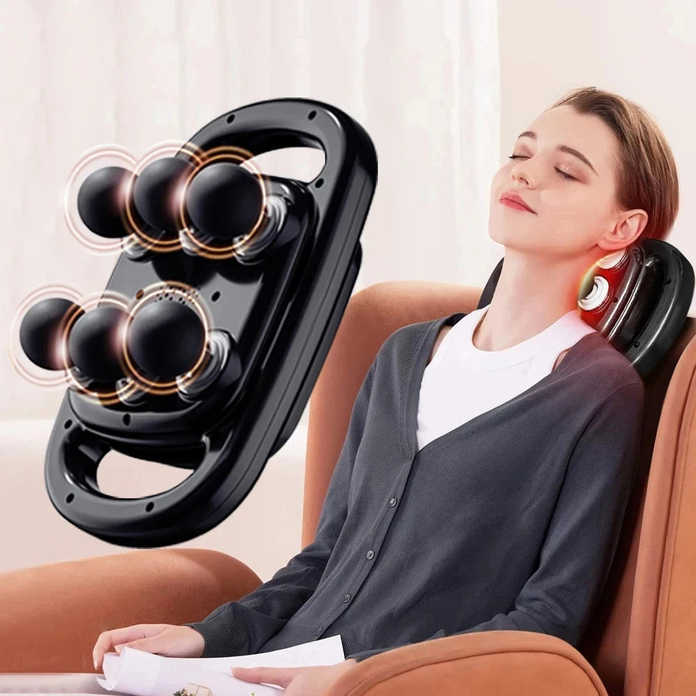6-Head Deep Relief Massager