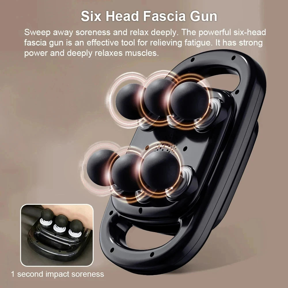 6-Head Deep Relief Massager